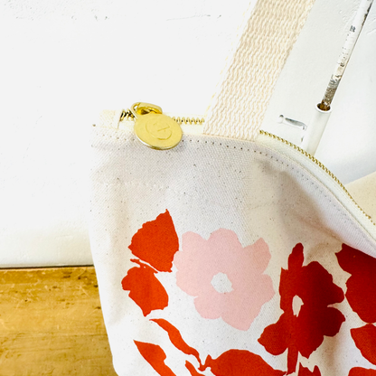 Earthy Anthro Orange + Blush Anita Carry All Bag