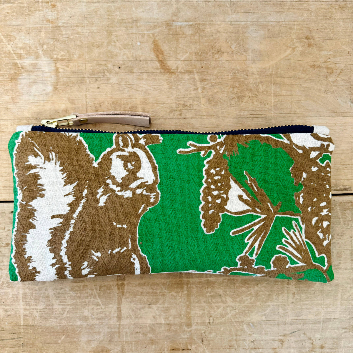 Pine Cone Tree Pencil Pouch