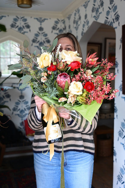 Hand-Tied Flower Bouquet (Pick-Up Only)