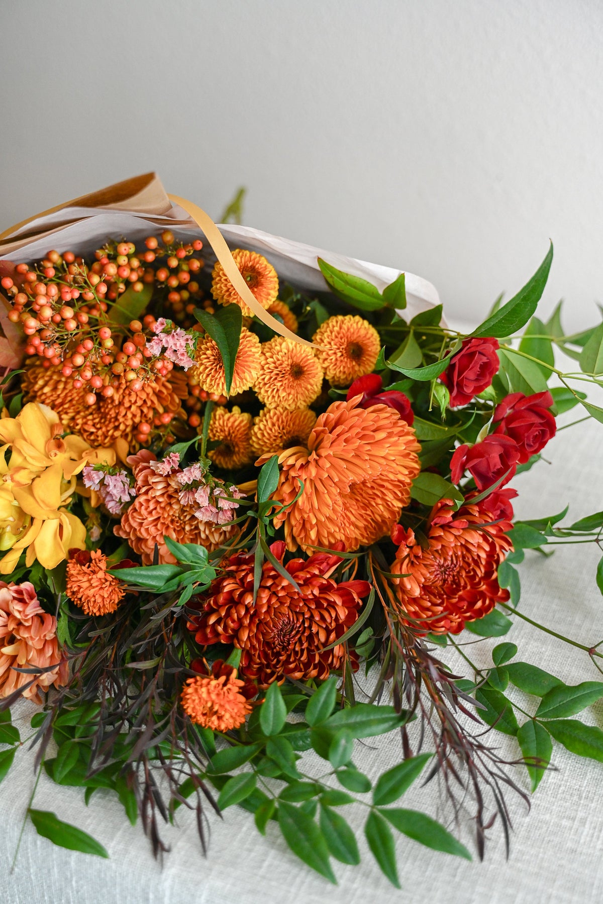 Hand-Tied Flower Bouquet (Pick-Up Only)