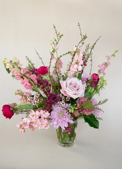 I Love You More Mother's Day Arrangement Vase