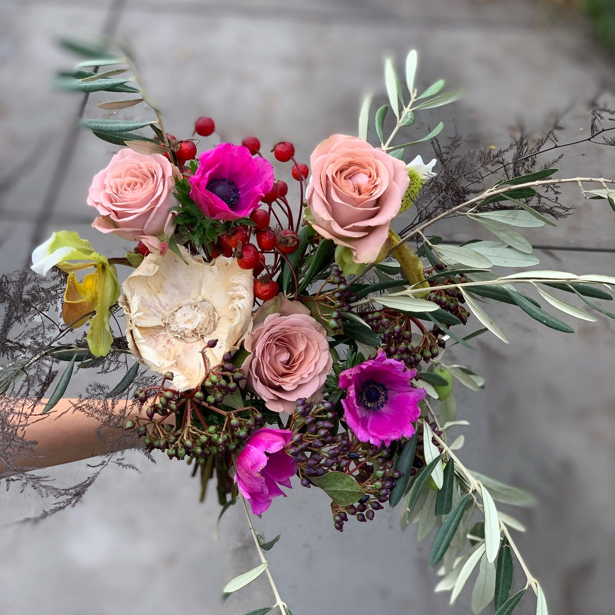 Hand-Tied Flower Bouquet (Pick-Up Only)