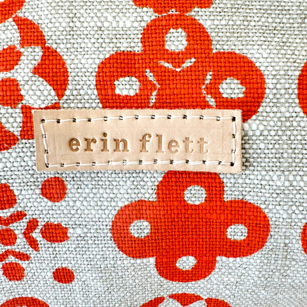 Nordic Heavy Linen Boho Tote Bag